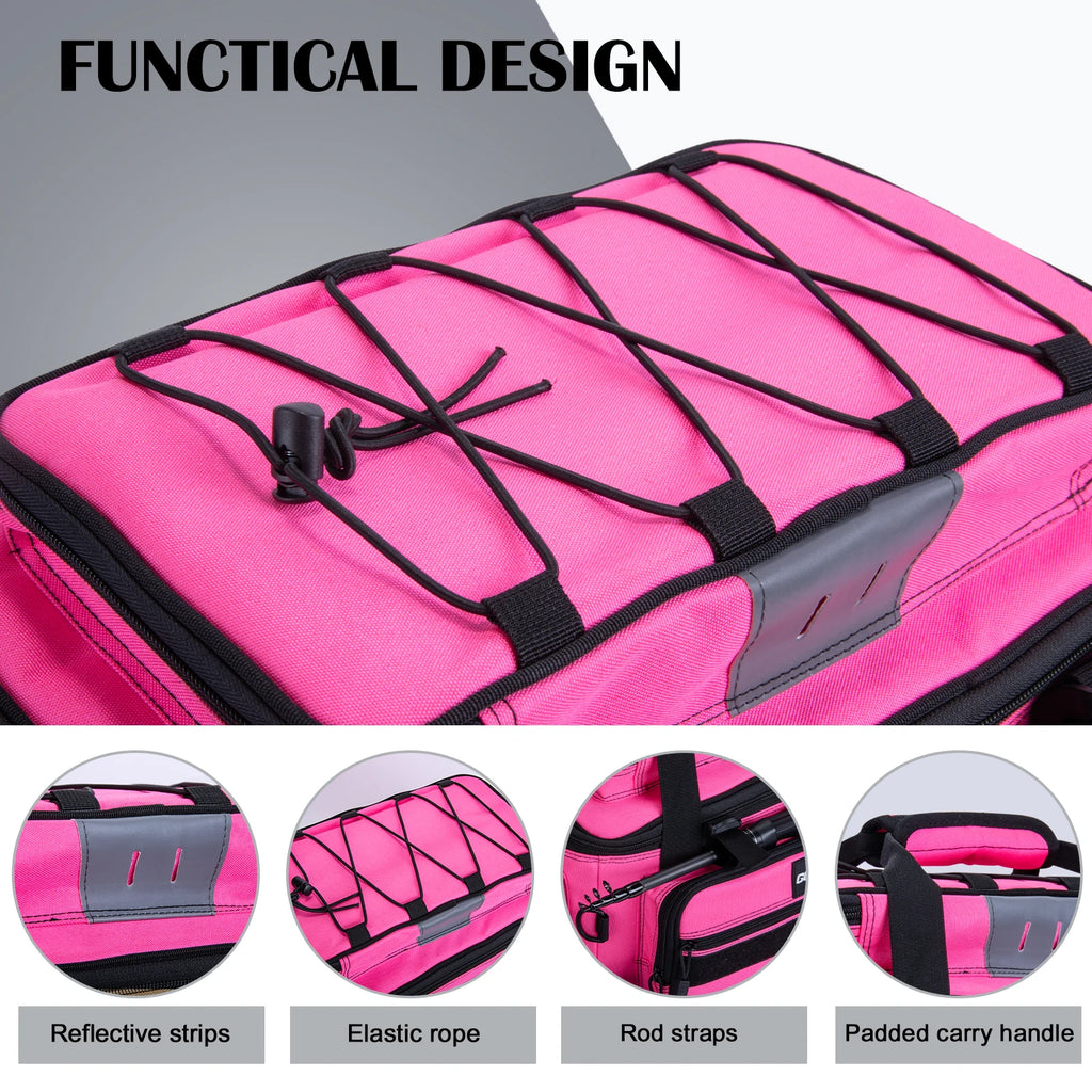 Goture 53*30*29 Outdoor Waterproof Fishing Bag Cycling Sports Storage Shoulder Bag Large Capacity Hunting Tactical Soft Bag