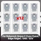 Fit for Roborock Qrevo C/Curv/CurvC/CurvC PRO/Edge/EdgeC/5AE/S5V/S5X/5AI/5XC Main Side Brush HEPA Filter Mop Pad Dust Bag Parts