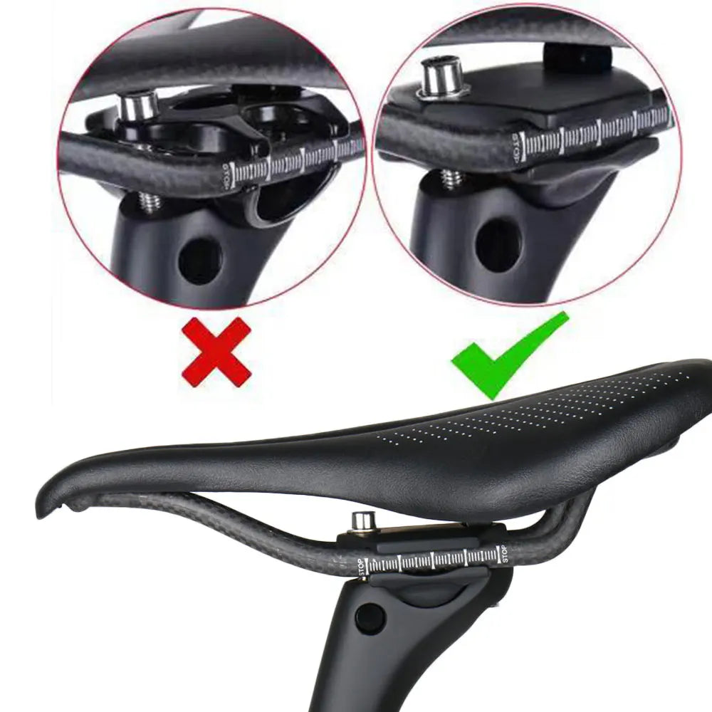 ELITAONE MTB Carbon Seat Post 20mm Offset 25.4-31.6mm Clamp 350-450mm Length Mountain/Road Bike Seatpost Lightweight Design