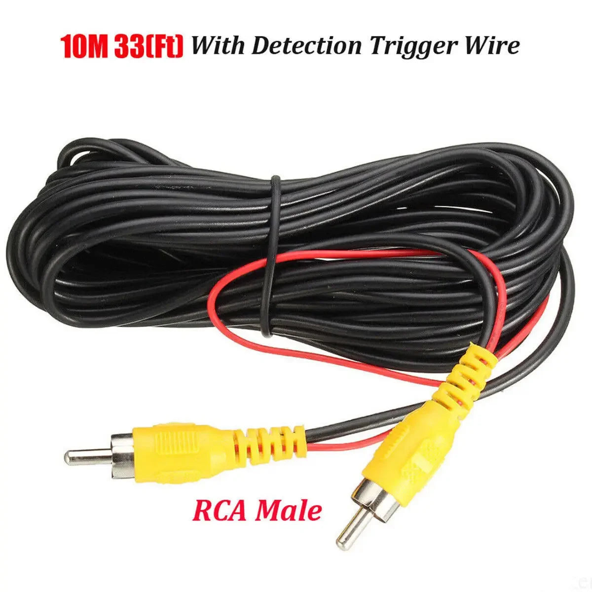 Bileeko 12-24v For RV Truck Bus Van Car IR Back Up Camera Night Vision System 7" Rear View Monitor 10m AV cable