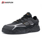 Baasploa Men Casual Shoes New Fashion Walking Sneakers Waterproof Shoes Comfort Tenis for Men Non-Slip Running Shoes