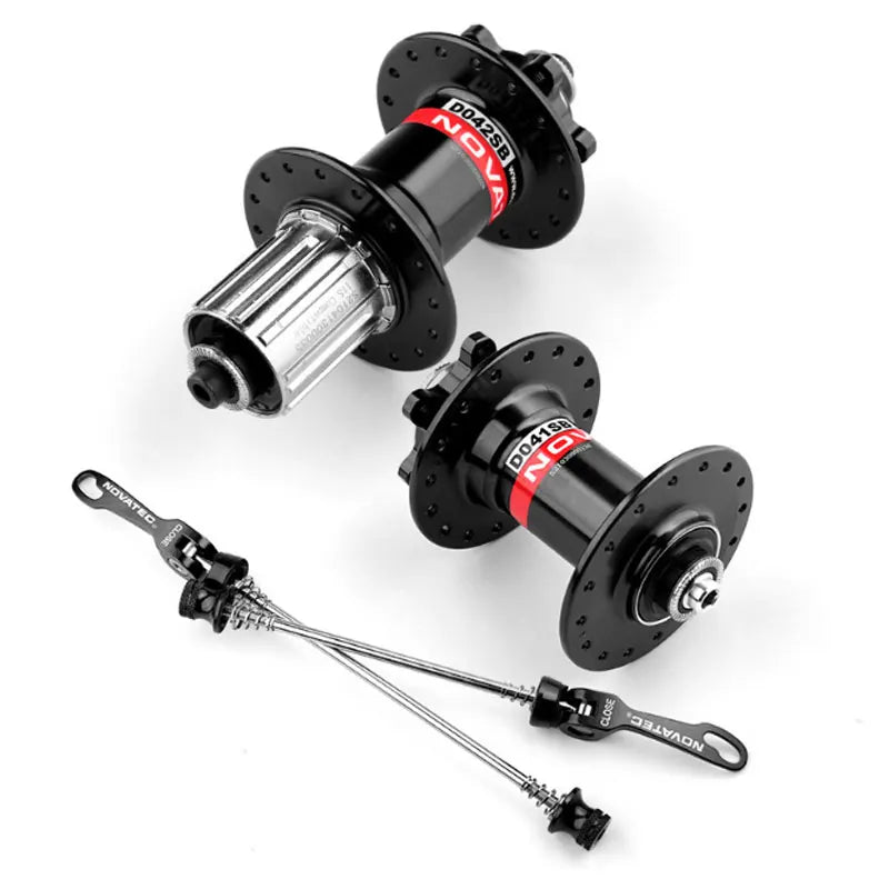 Novatec Mountain Bike Hub D041SB D042SB 28/32/36 Holes Disc Card Brake MTB Bicycle Hub Bearing Front/Rear 8/9/10/11 Speed