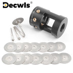 15PCS Tungsten Electrode Grinder TIG Welding Tools Multi-angle And Offset Horizontal Holes With Cutoff Slots Grinding Tools