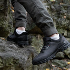 Baasploa Men Non-Slip Sneakers Wear-Resistant Hiking Shoes Men Anti Splash Water Outdoor Sneakers Male Comfort Walking Shoes