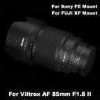 Lens body sticker skin wrap film for Viltrox AF 85mm f/1.8 II (Fuji XF or Sony FE)