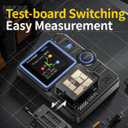 FNIRSI LCR-P1 Transistor Tester Diode Triode Capacimeter Resistance LCR ESR Meter MOSFET NPN PNP SMD Multifunction Tester