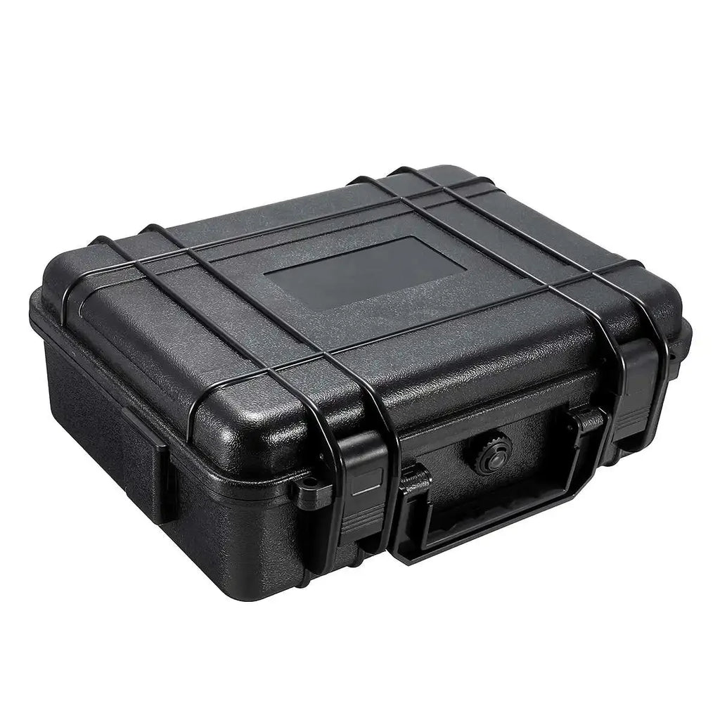 Waterproof Hard Carry Case with Foam Insert Storage Box, 7 Size Options