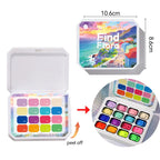 UR SUGAR 4 in 1 16 Colors Pat Painting Gel For Gradient  Stamping Drawing Pattern UV/LED  Gradient Patting Gel Palette