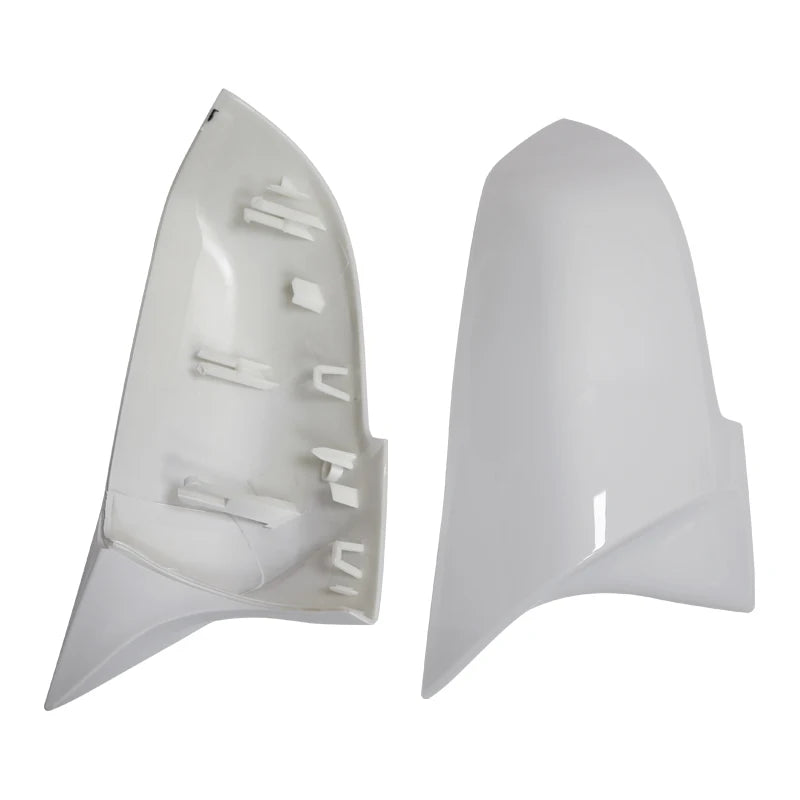BMW side mirror cover cap, white or gloss black, fits 1/2/3/4/X1/i3/M2 F20 F30