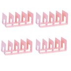 Acrylic handbag storage rack handbag divider organizer luxury bags storage rack for women transparent partition display cabinet