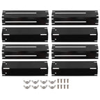 2/4 pair Adjustable Grill Heat Plate Shield Heat Tent Replacement Parts For BBQ Gas Grill Heat Plate Shield Tent Burner Cover