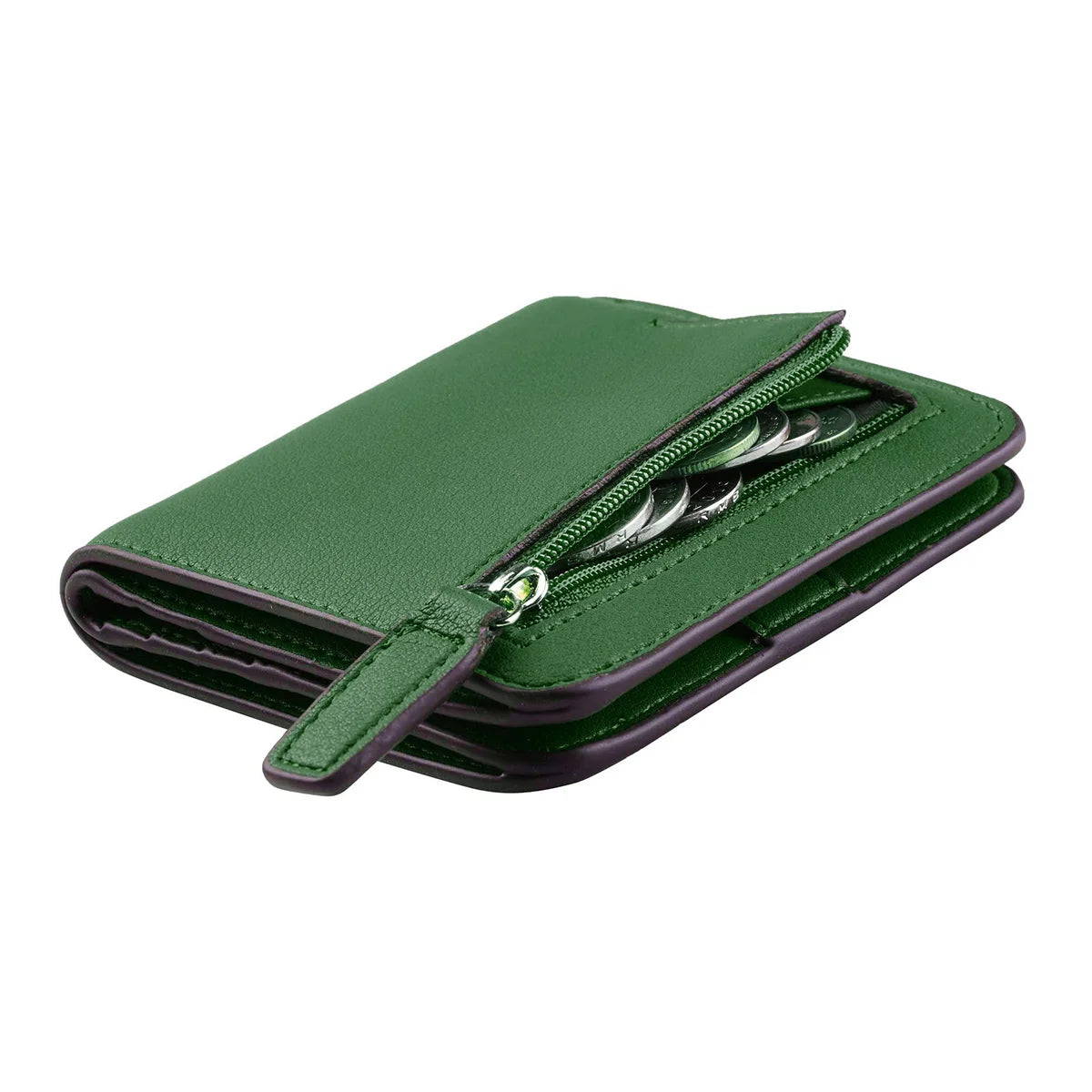 Wallet for Women RFID Blocking Small Compact Bifold Leather Pocket Wallet Ladies Mini Purse with ID Window