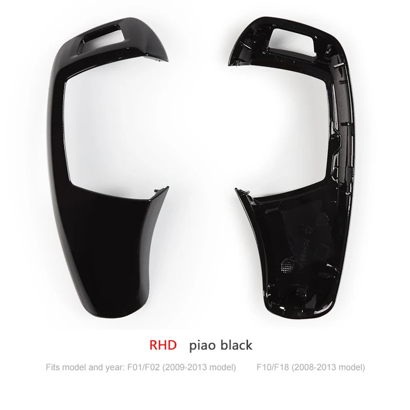 For BMW Old Model  F10 F18 F01 F02  Interior Replacement Parts Gear Shift Knob Cover Trim Shifter Lever Panel 2008-2013