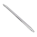2PCS Boat 316 Stainless Steel 12" Flattened 3-hole Line Rub Strakes Edge Anti-collision Protection Fender Strip Marine Hardware
