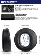 Ear Pads For FiiO HS-FT1A/B/C FT1 FT1 Pro JT7 Sheepskin earmuffs Perforated Sheepskin dermis headphones Memory Covers Sponge