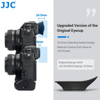 JJC Zf Z9 Z8 Eye Cup Eyepiece Camera Viewfinder Eyecup Soft Silicone 360 Rotating Extension Oval Replace Nikon DK-33 Eye Cup