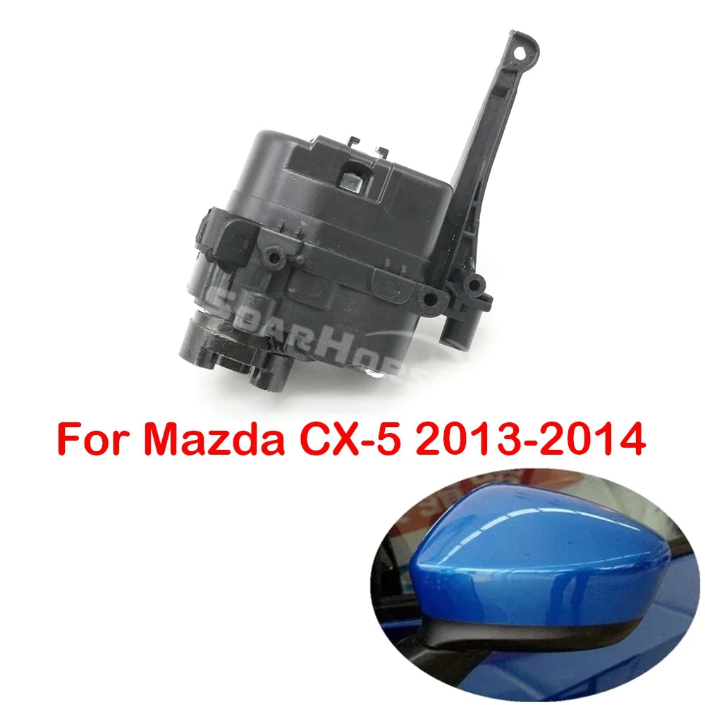 Car Rearview Mirror Lower Cover Folding Motor Housing Base Cap For Mazda CX-5 CX5 2013 2014