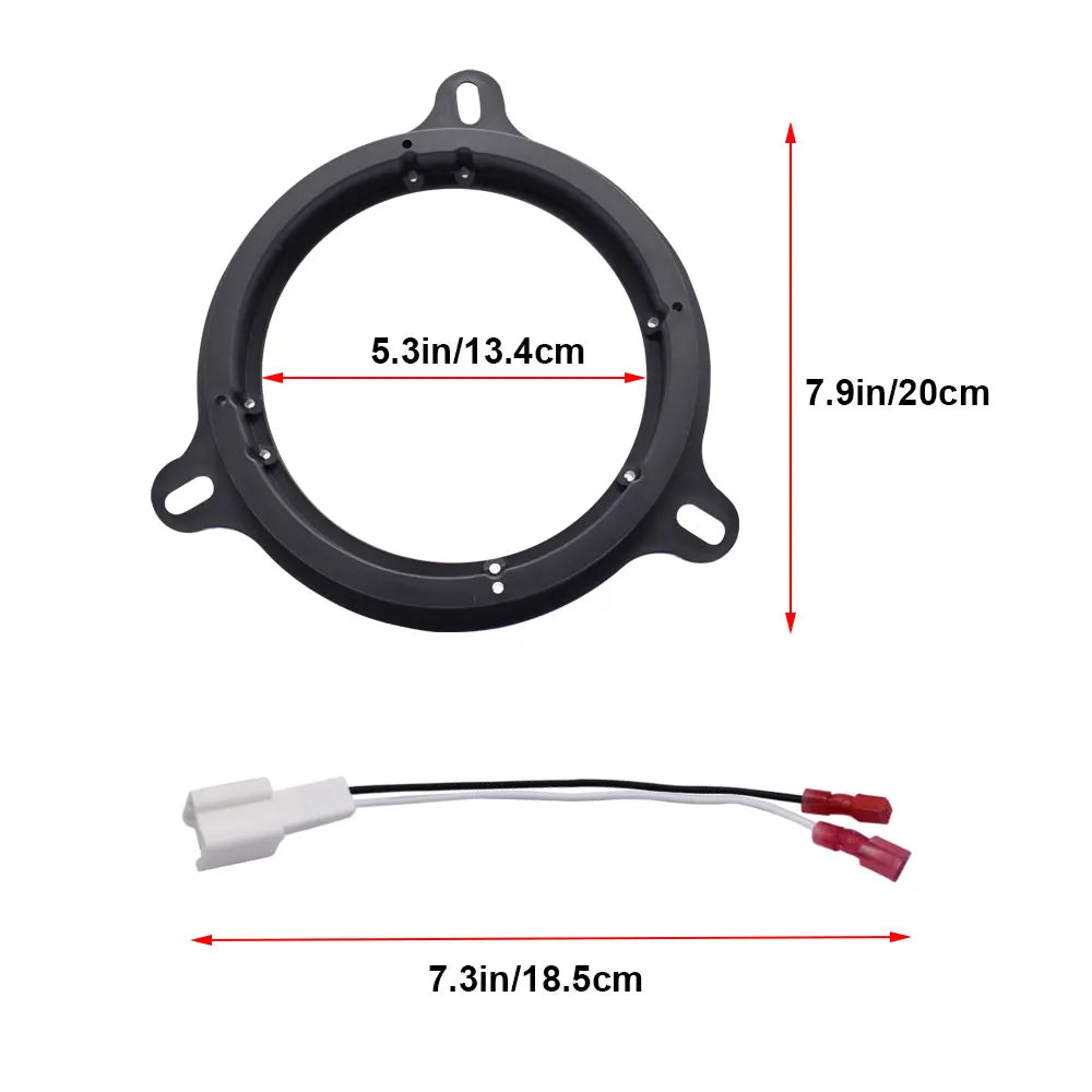 2Pairs 6.5inch Car Speaker Adapter Board And Wiring Harness For Nissan Frontier / Altima For Suzuki Equator For Infiniti Q45 I30