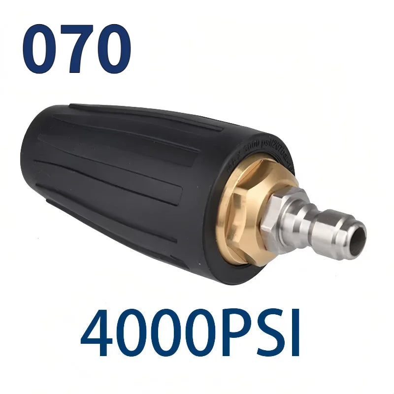 Pressure Washer Tips Turbo Nozzle Pressure Washer 4000 PSI with 1/4 Quick Connect for Cleaning Brick,Concrete,and Vinyl Surfaces