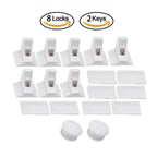 Magnetic Child Lock Children Protection Baby Safety Lock Drawer Latch Cabinet Door Lock Limiter Children Security Locks