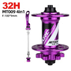New ARC MT009 BOOST 4 IN 1 Front Bicycle Hub Mountain MTB Bike Hub Bicycle Hubs 110x15MM 100x15MM disc brake 28 32 36 holes Part