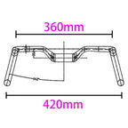 2024 Gravel handle 14 ° Carbon Bicycle Handlebar Aero Handlebar Drop Lift Road Bike Handlebar Internal cable Fixed tooth track