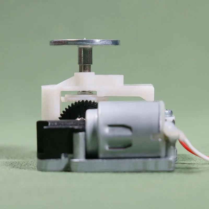 Yunsheng Movement 18 Tones Electric Rotation Music Box DIY for Your Nice Toys and Dolls Swan Lake Not Include AA Battery