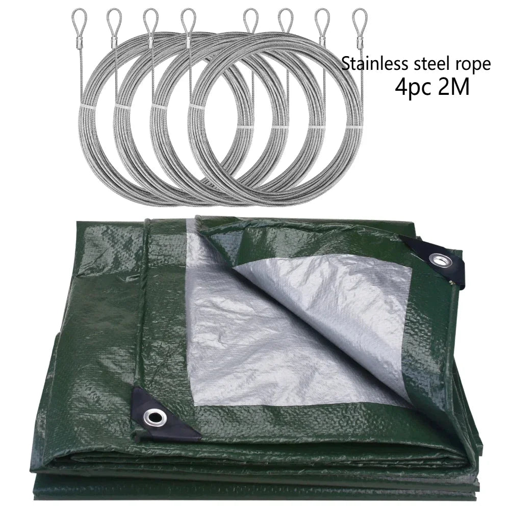Green and Ropes / 3x4M