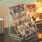 1PC Step Display Rack Desktop Multi-Tier Stand for Cards Photos Stationery Small Accessories Storage