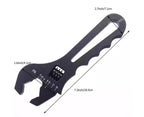 Adjustable AN Aluminum Wrench Hose Fitting Tool Aluminum Spanner AN3-AN12 Wrench Spanner Fitting Tools