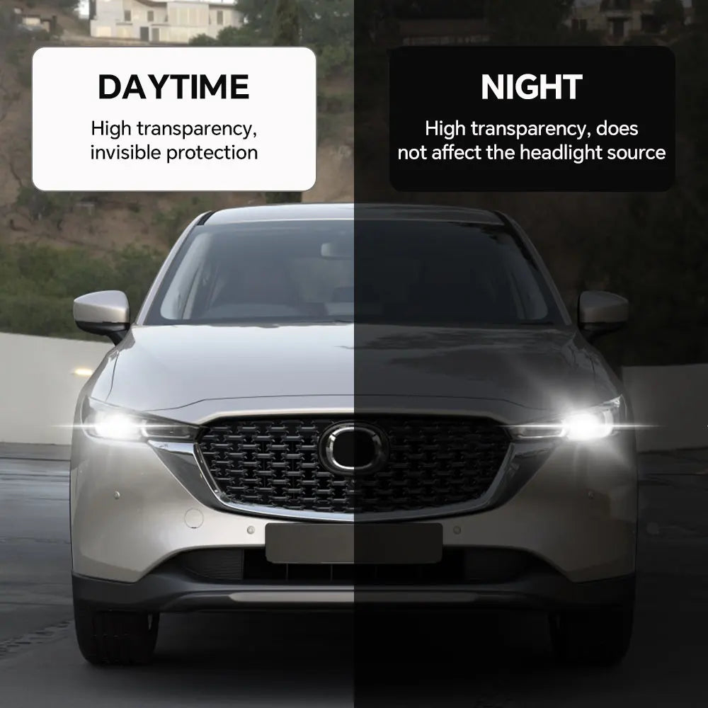 Headlight Rearview Film B C Pillars for Mazda CX5 CX-5 2022-2025 Protection Film TPU Pre-cut Anti-scratch Repair Clear Smoked