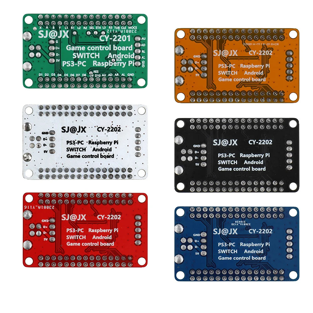 DIY Zero Delay Arcade USB Encoder Board, Support PC, PS3 Raspberry Pi, Android, Hitbox with SANWA Joystick, Button Control Cable