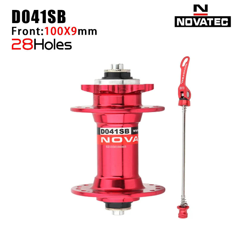 NOVATEC Mountain Bike Hub D041SB D042SB 32/36 Holes Mtb Bushing for 8/9/10/11 Speed MTB Disc Brake Hub  Mtb Hubs 32H 36H