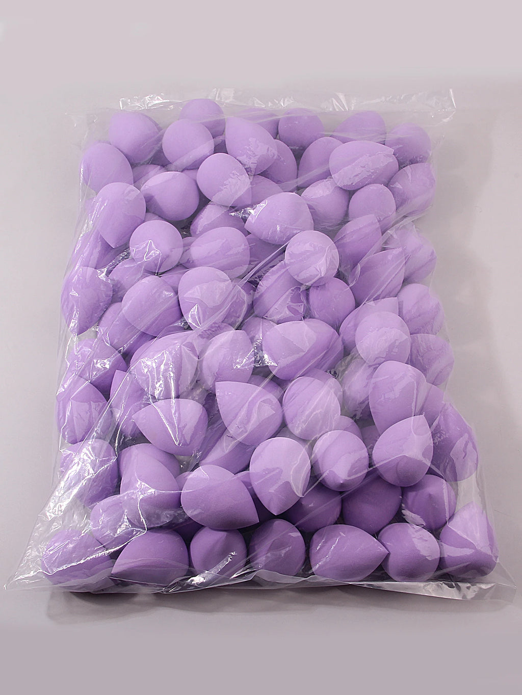 100PCS large makeup sponge, suitable for face cream and powder concealer, loose powder makeup applicator