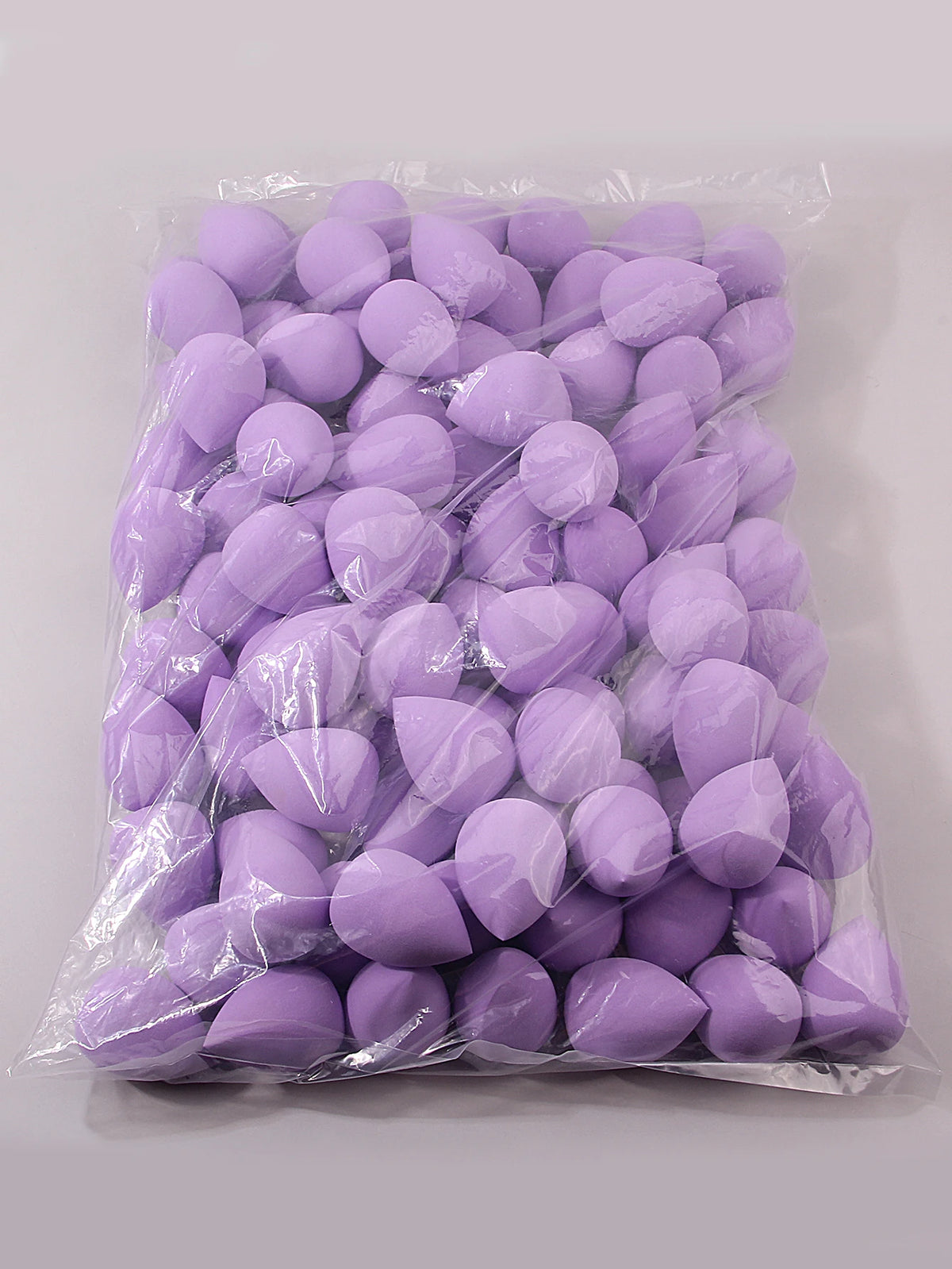 100PCS large makeup sponge, suitable for face cream and powder concealer, loose powder makeup applicator