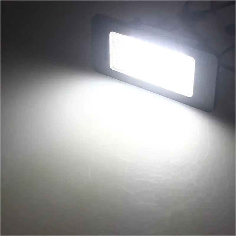 A Pair of LED License Plate Lights Auto Led Signal Lamp Fit For SKODA Octavia 3 /For Superb B6 /For Rapid /For Yeti /For Fabia