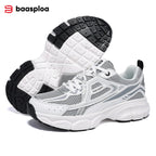 Baasploa Women Sport Shoes Mesh Breathable Lightweight Casual Walking Shoes Female New Comfort Running Shoes Non-slip 35-42