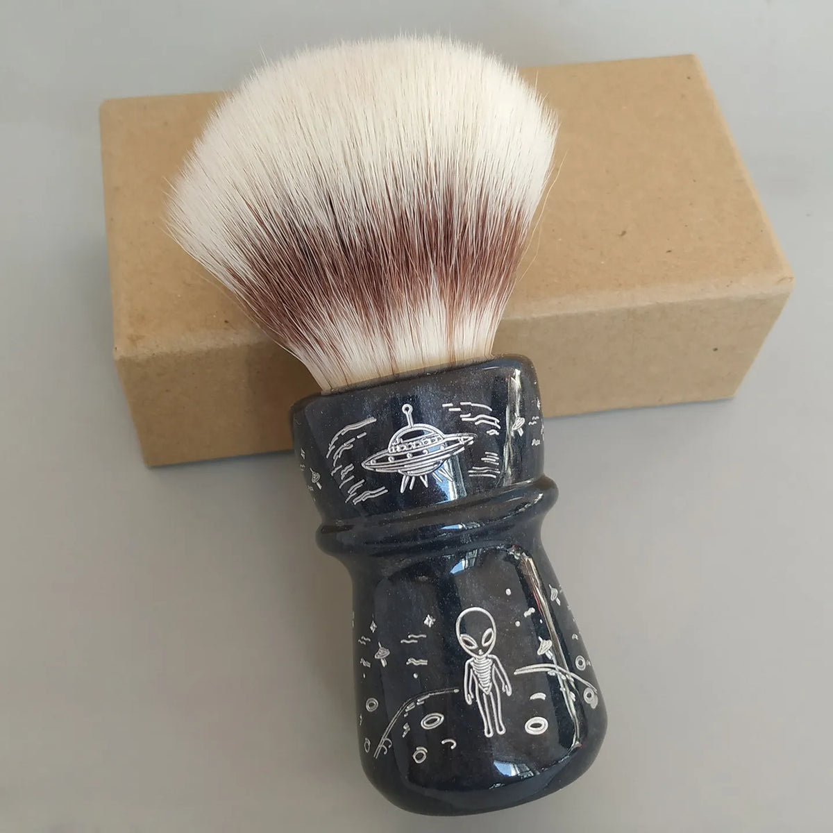 Dscosmetic ET FL2 synthetic hair shaving brush for man wet shaving