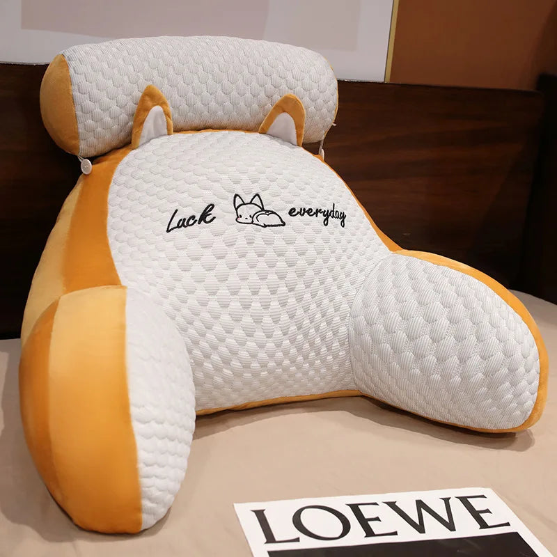 Reading Pillow for Adults, Ergonomic Back Wedge Support, with Cooling Cover for Watching TV, Gaming, Working & Recovery