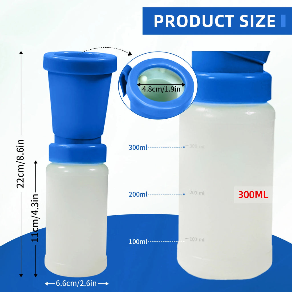 1PC Teat Dip Cup Convenient Professional Prevent Return Portable 300ml Nipple Cleaning Livestock Supplies for Cattle Goat Cow