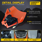 Powerzone Motorcycle LED Headlight Plate for KTM EXC XC SX MX XC 125 250 300 450 Supermoto Enduro Universal Dirt Bike Headlights