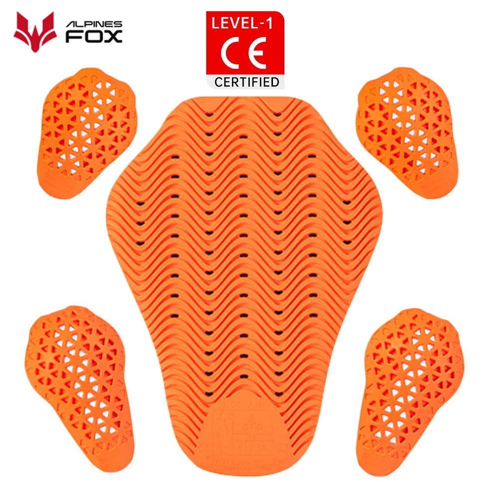 CE Certified Motorcycle Armor Jacket Insert Back Protector Universal Anti-Shock Rider Armor Back Spine Protective Pad
