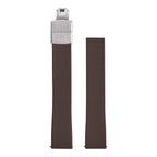 New Design CTS Fluororubber Watch Strap 18mm 19mm 20mm 22mm Quick Release Original Buckle Watch Bands FKM Strap For Cut To Size