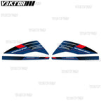 For R1200GS R1250GS ADV Rallye HP4 Trophy Triple Black Motorcycle Handguard Shield Sticker Motorrad Hand Guard Decals