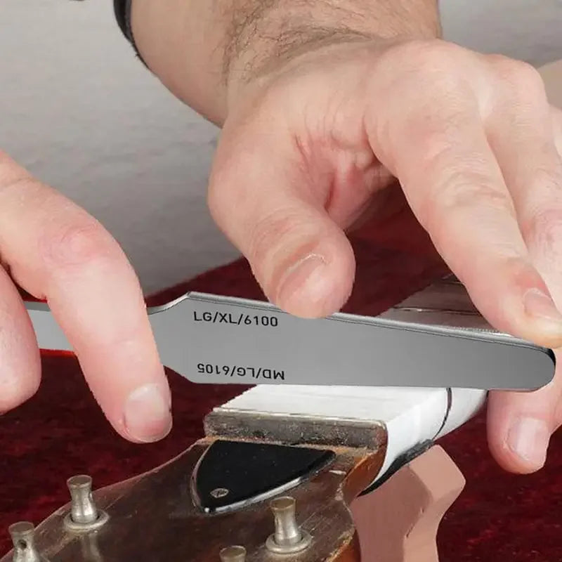 1PC Guitar Fret File For Grinding Crowning File Luthier Tool Double-Sided Fret Leveling Tool Guitar Tools Guitar