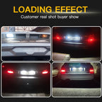 2pcs LED License Plate Lights White CANbus Error Free for Audi A3 8L/S3 2000-2003, A4 B5 1999-2001
