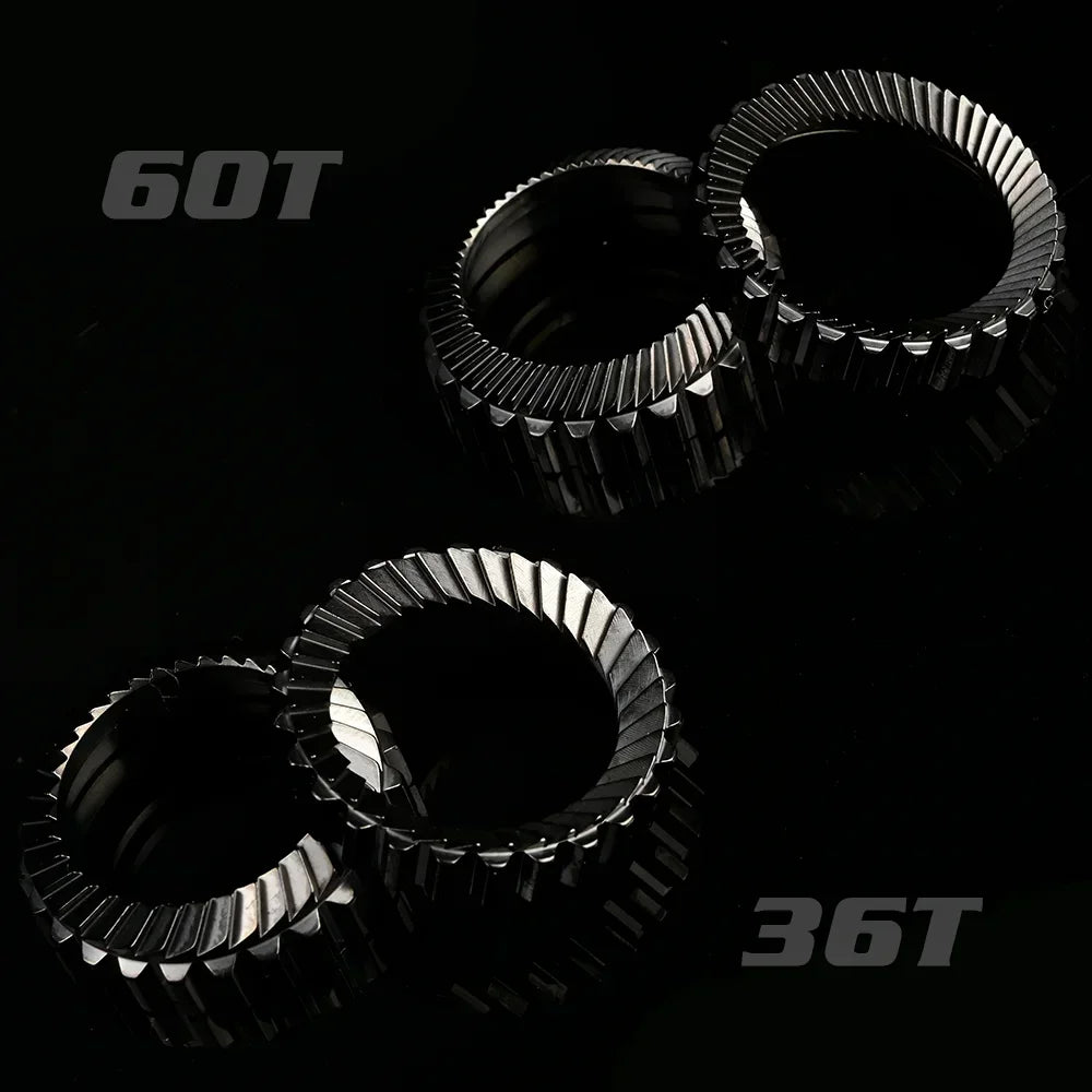 GOLDIX Spiral X-Drive Ratchet 36T/60T Bicycle Hub Ratchet with Wave Spring for 370/350/310/180/160 Hubs