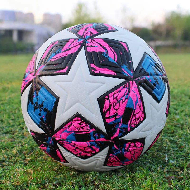 Standard Soccer Ball Professional Outdoors Sports Match Balls Training Seamless Football High Quality PU Material Size 5 Size 4