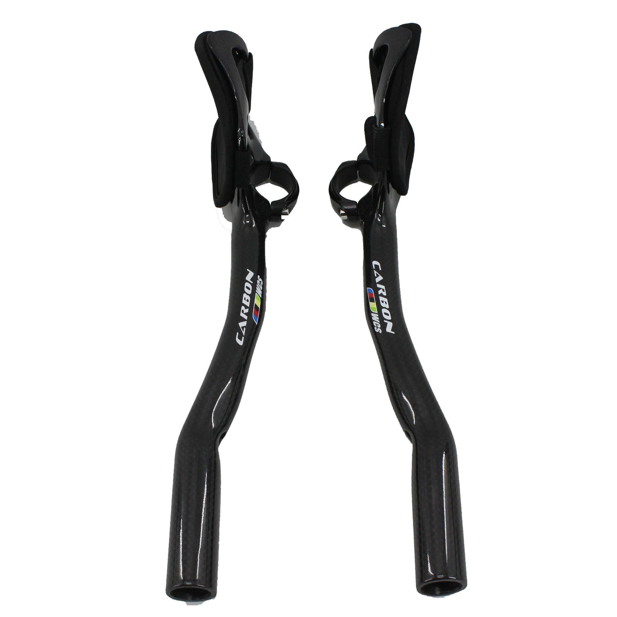 WCS Full Carbon Fiber Road Bicycle Handlebar Highway Rest Handlebar Aero Carbon TT Bike Handle Bars Trial TT Bar 3K Matte/Glossy
