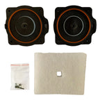 Air Pump Diaphragm Rebuild Repair Kit For Hiblow HP-100 HP-120 Septic Air Pump (ONLY DIAPHRAGM)